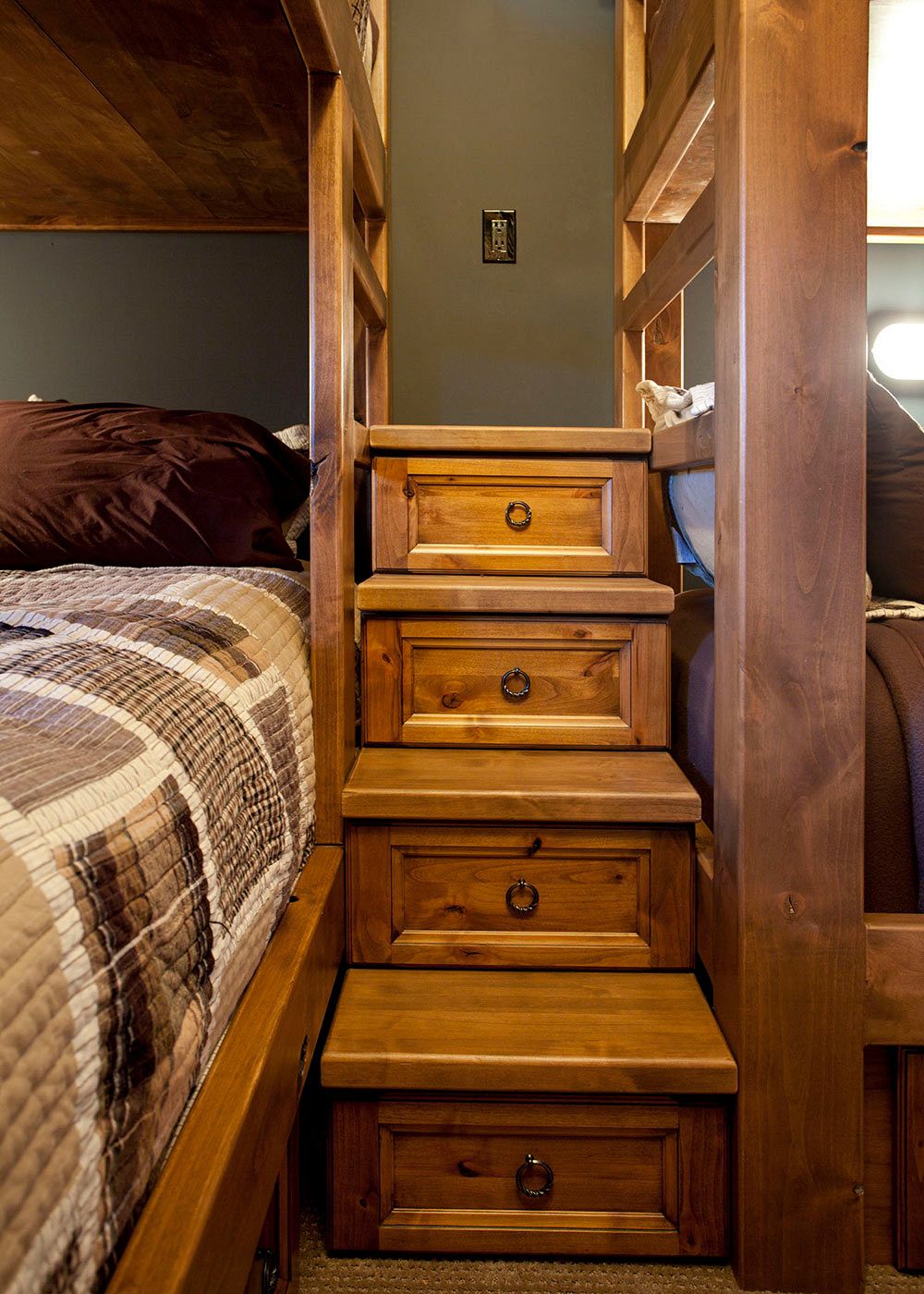 Bunk Bed steps with drawers.